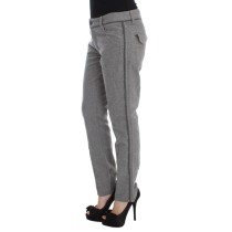 Exte Elegante Schwarze Abend-Wickeltop-Bluse