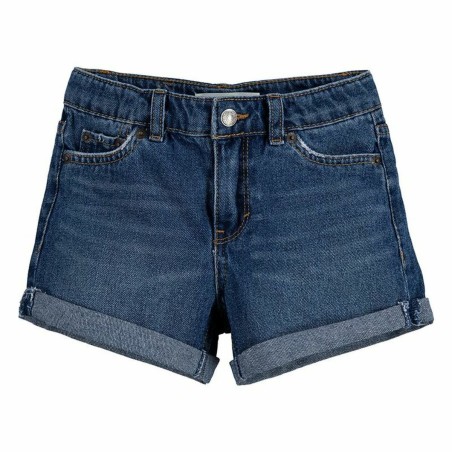 Jeans Levi's Girlfriend Shorty Blue Mädchen Stahlblau