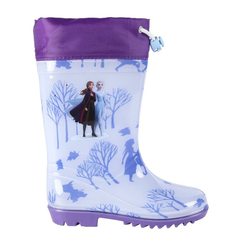 Kinder Gummistiefel Frozen Lila