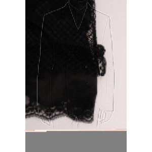 Dolce & Gabbana Elegante Graue Gestreifte Hose aus Wolle Formal