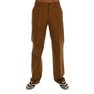 Dolce & Gabbana Elegante braune formelle Hose für Männer