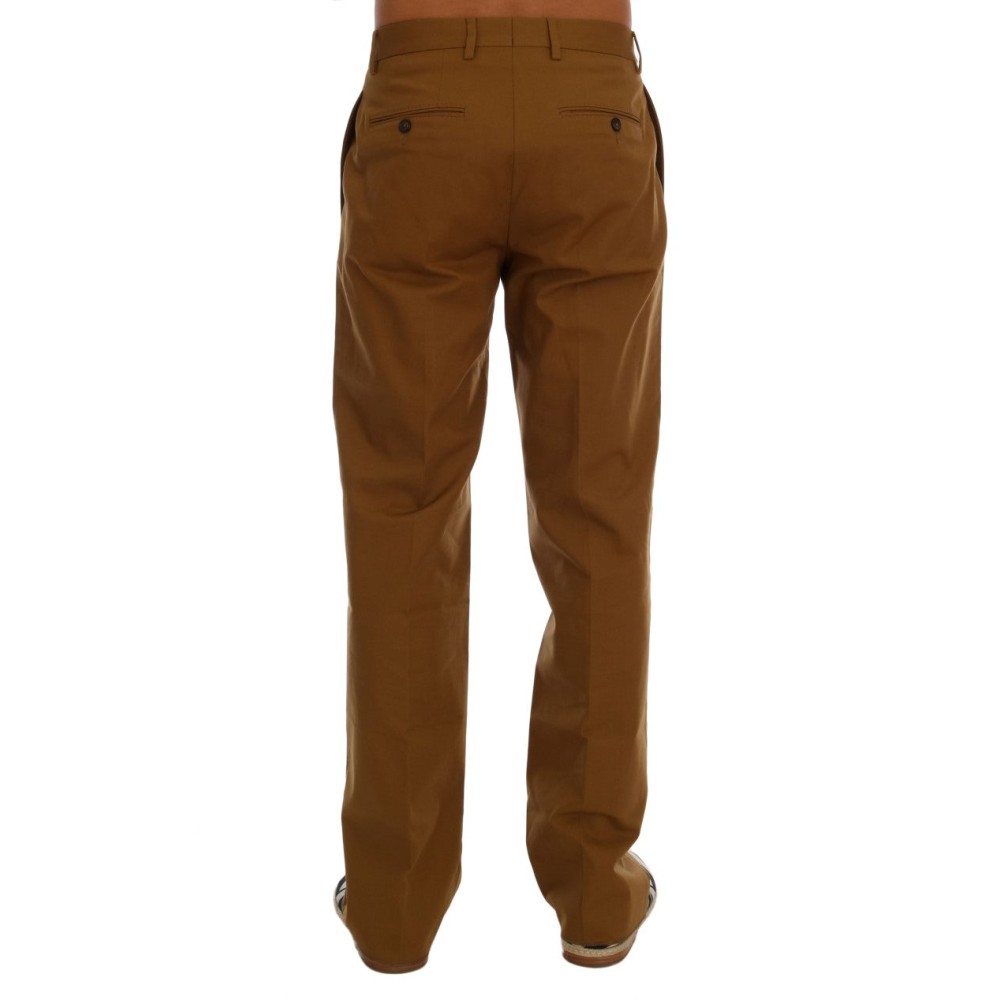 Dolce & Gabbana Elegante braune formelle Hose für Männer