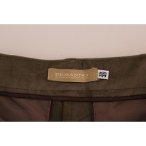 Billionaire Italian Couture Eleganter grauer Baumwoll-Sweatdress mit Kapuze