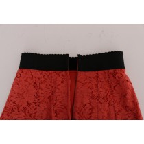 Ermanno Scervino Elegante Cropped Caprihose in Schwarz