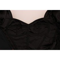 Dolce & Gabbana Schickes braunes Minikleid aus Wollmischung