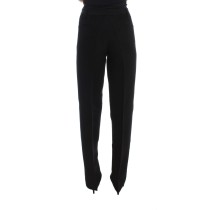 Ermanno Scervino Schicke schwarze Jeans mit weitem Bein aus Seidenmischung