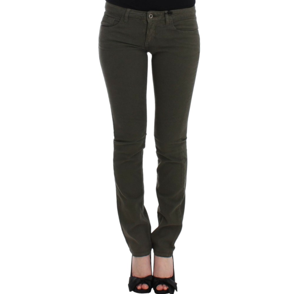 Costume National Schicke dunkelblaue Skinny Leg Jeans