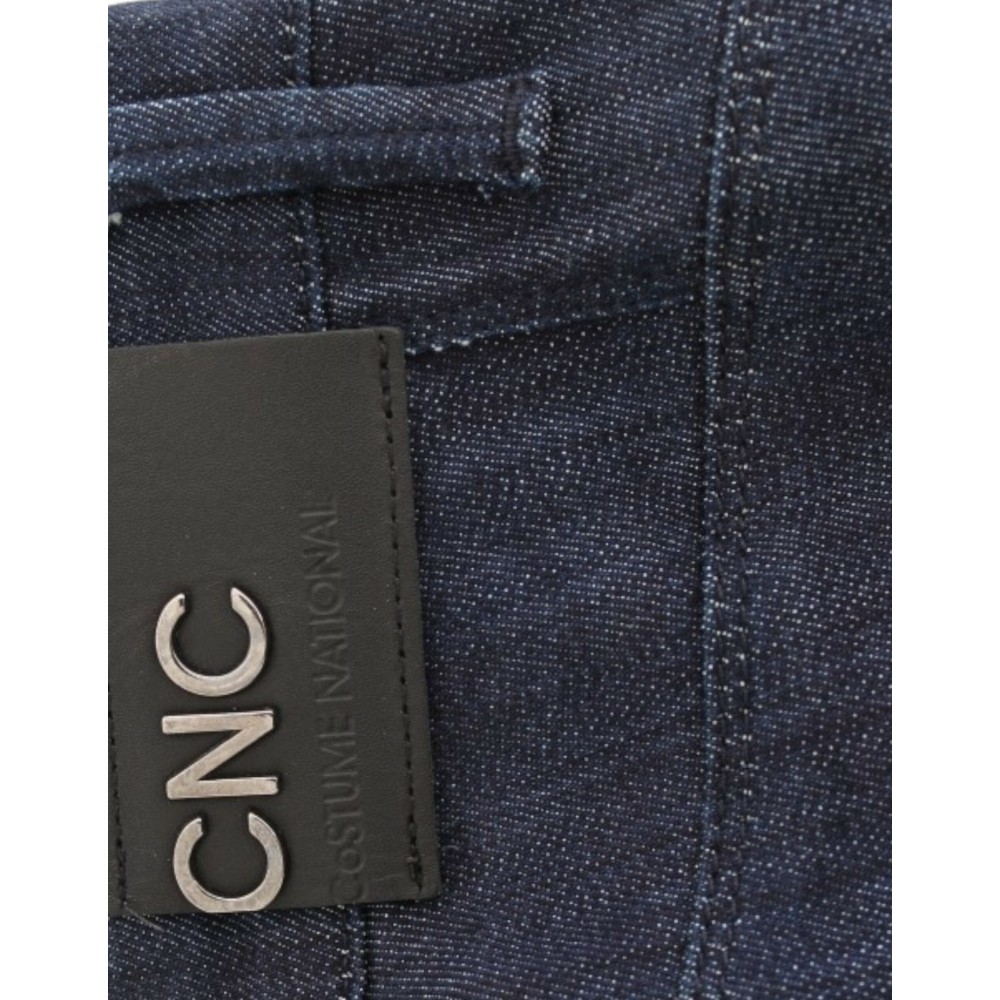Costume National Schicke dunkelblaue Skinny Leg Jeans