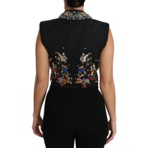 Dolce & Gabbana Verzauberte Sizilien Weste mit Kristallverzierung