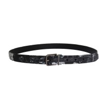 Dolce & Gabbana Eleganter Luxusgürtel mit Blumenmuster für Männer