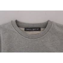 Frankie Morello Schicker Morellosaurs Baumwollpullover mit Rundhalsausschnitt