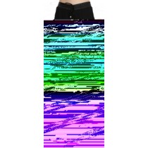 Dolce & Gabbana Elegantes Schwarzes Gestreiftes Einreihiges Kleid Weste