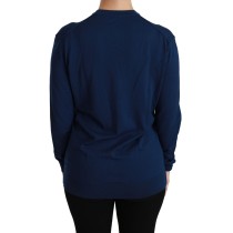 Dolce & Gabbana Schickes graues Amore Patch T-Shirt mit Rundhalsausschnitt