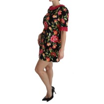 Dolce & Gabbana Elegantes Minikleid aus floraler Spitze in A-Linie