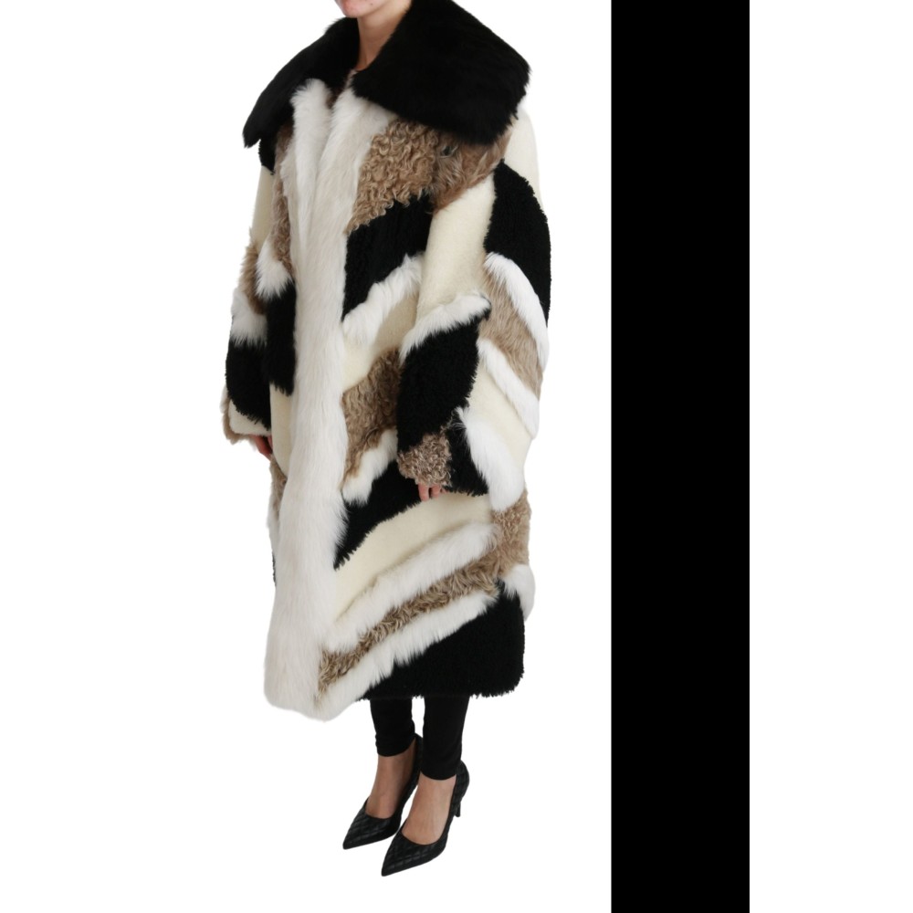 Dolce & Gabbana Glatte schwarze Weste aus Baumwollmischung