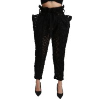 Dolce & Gabbana Elegantes schwarzes Kaschmir-Cardigan-Top