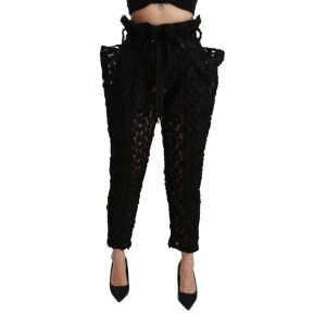 Dolce & Gabbana Elegantes schwarzes Kaschmir-Cardigan-Top