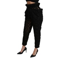 Dolce & Gabbana Elegantes schwarzes Kaschmir-Cardigan-Top