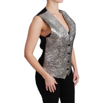 GF Ferre Elegant gemusterter Schal aus Wollgemisch