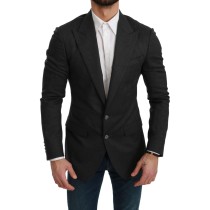 Dolce & Gabbana Eleganter Grauer schmal geschnittener Blazer