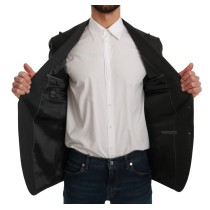 Dolce & Gabbana Eleganter Grauer schmal geschnittener Blazer