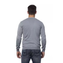 Verri Graue Baumwolle Männer Strickjacke