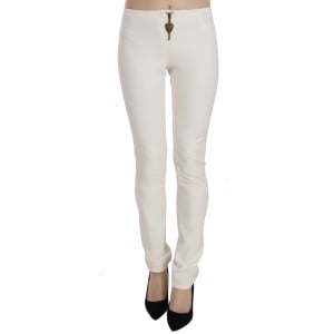 Just Cavalli Elegante Skinny-Kleid-Hose mit mittlerer Taille