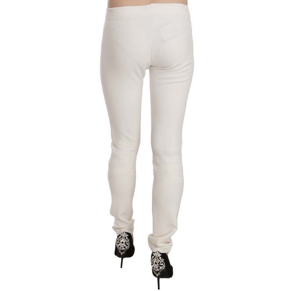 Just Cavalli Elegante Skinny-Kleid-Hose mit mittlerer Taille