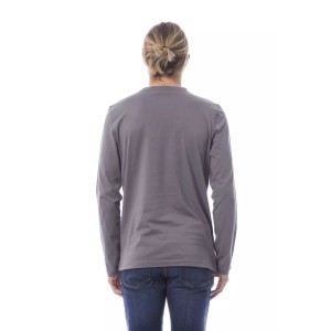 Dolce & Gabbana Elegantes blaues Amore Tee mit Rundhalsausschnitt