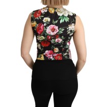 Dolce & Gabbana Schicke ärmellose Weste in Rosatönen