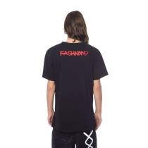 Nicolo Tonetto Schwarzes Baumwolle Männer T-Shirt