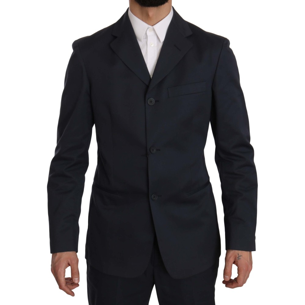 Romeo Gigli Eleganter blauer zweiteiliger Anzug