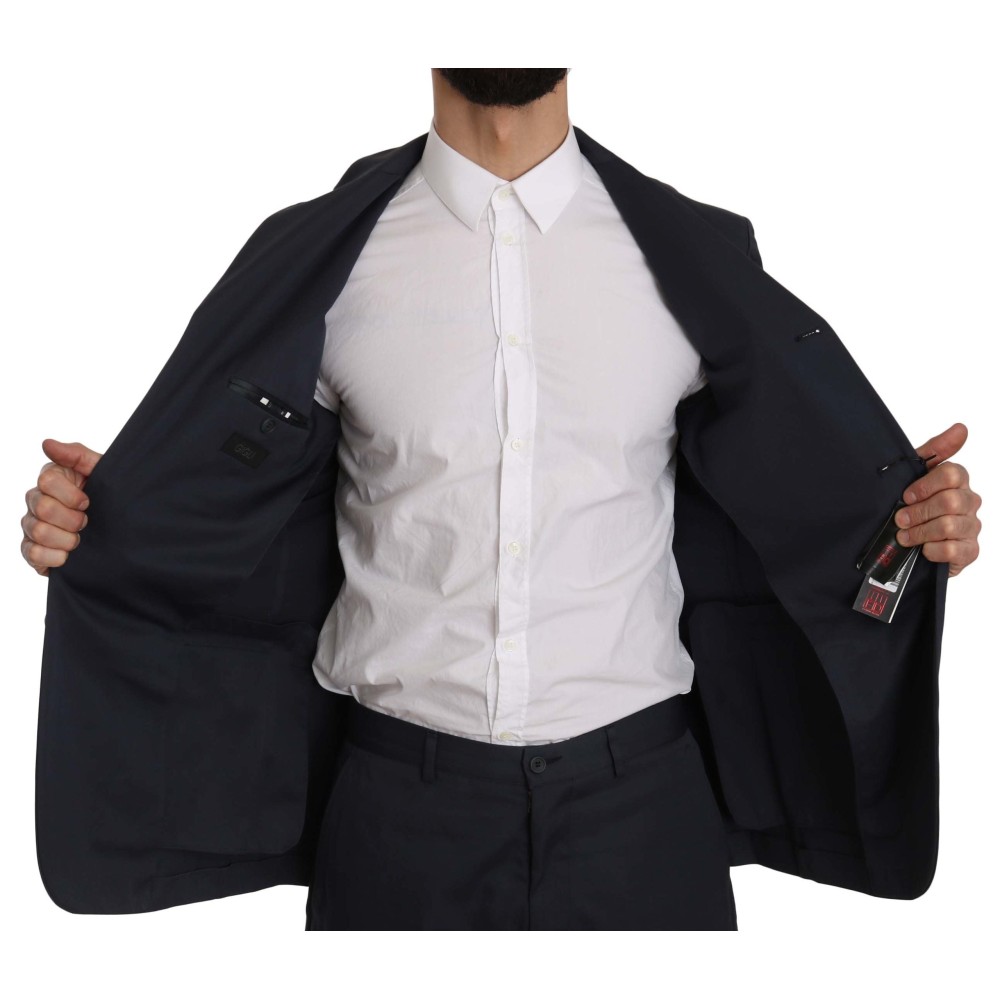 Romeo Gigli Eleganter blauer zweiteiliger Anzug
