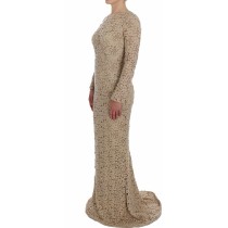 Dolce & Gabbana Gestreiftes Baumwoll-Seiden-Kleid Weste