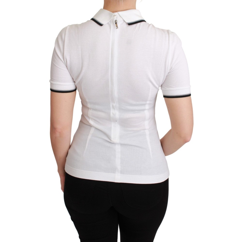 Dolce & Gabbana Schickes T-Shirt mit Engelsstickerei von Polo