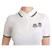 Dolce & Gabbana Schickes T-Shirt mit Engelsstickerei von Polo