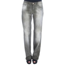 Ermanno Scervino Schicke Boyfriend Jeans in grauer Waschung