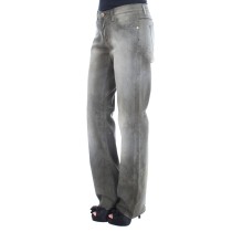 Ermanno Scervino Schicke Boyfriend Jeans in grauer Waschung