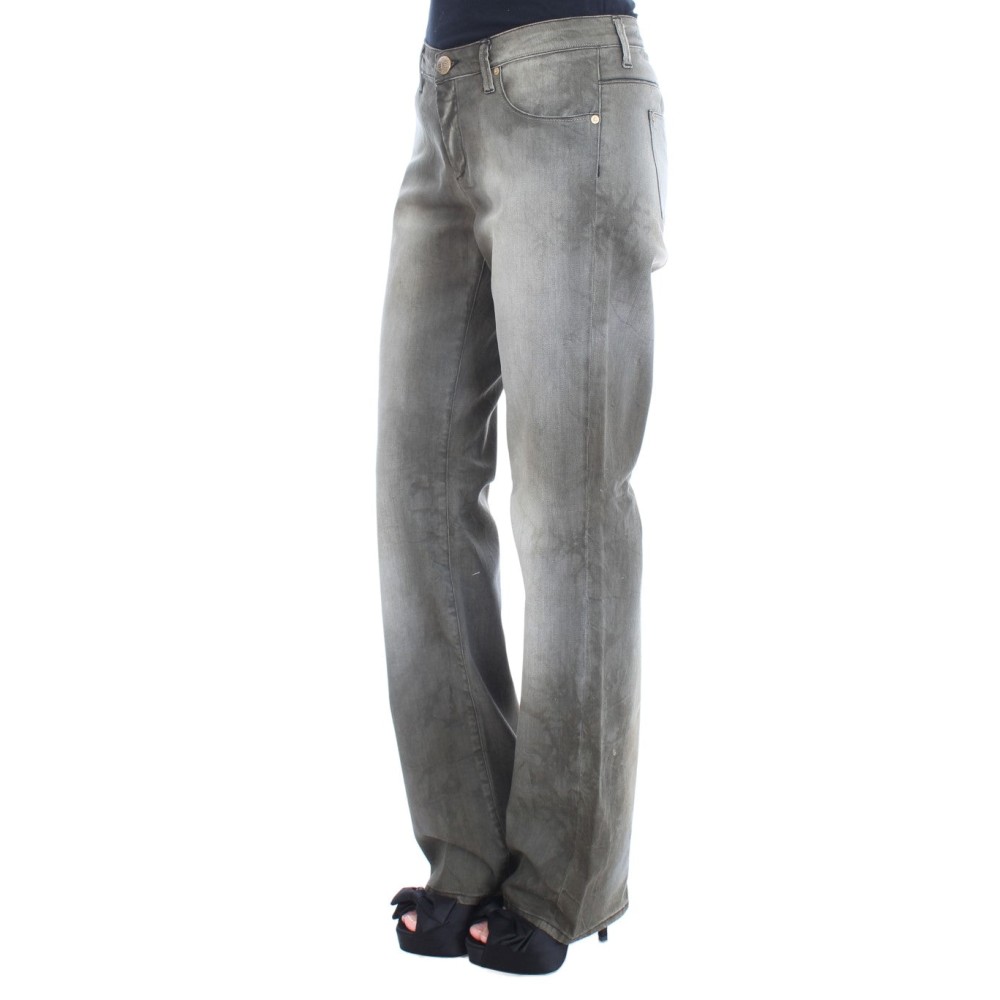 Ermanno Scervino Schicke Boyfriend Jeans in grauer Waschung