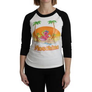 Moschino Schickes My Little Pony Baumwoll-Top mit Rundhalsausschnitt