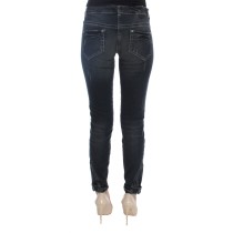 Ermanno Scervino Schicke schwarze Jeans mit weitem Bein aus Baumwolle