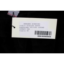 Ermanno Scervino Schicke schwarze Jeans mit weitem Bein aus Baumwolle