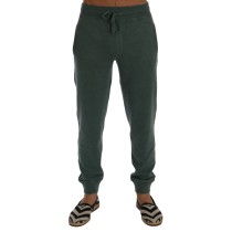 Dolce & Gabbana Elegante grüne Kaschmir-Sporthosen