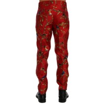 Dolce & Gabbana Elegante grüne Kaschmir-Sporthosen