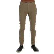 Daniele Alessandrini Beige Slim Fit Chinos für anspruchsvollen Stil