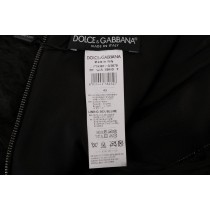 Dolce & Gabbana Exquisite Mini-Shorts aus schwarzem Nerzpelz