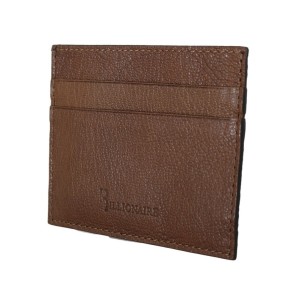 Billionaire Italian Couture Elegante Herrengeldbörse aus Leder in Braun