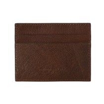 Billionaire Italian Couture Elegante Herrengeldbörse aus Leder in Braun