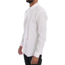 Moschino Elegantes weißes Slim-Fit Hemd aus Baumwolle