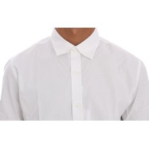 Moschino Elegantes weißes Slim-Fit Hemd aus Baumwolle